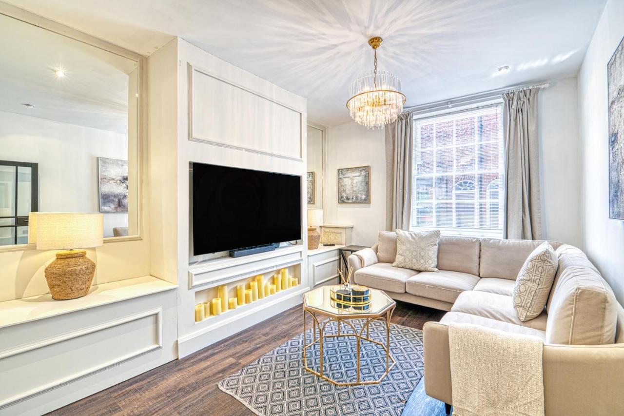 Luxury Georgian Townhouse With Cinema And Parking Villa Chester Eksteriør billede